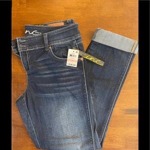 INC Crop straight leg jeans - (10)